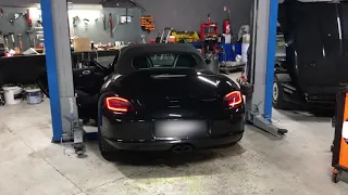 Boxster 987 S full exhaust