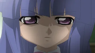 Higurashi Rei : Rika beats Satoko with a chair  [ACAPELLA SCENE]