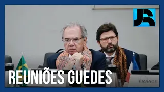 Paulo Guedes chega a Washington para reuniões com o FMI e evento do Banco Mundial