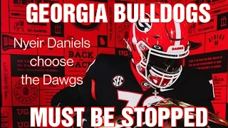 Georgia Bulldogs recruiting must be stopped! Georgia gets 4star OL from New Jersey. Nyeir Commits