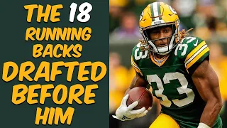 Who Were The 18 Running Backs Drafted Before Aaron Jones? Where Are They Now?