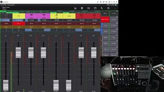 Behringer X-Touch MIDI Controls with Mixing Station App for X32 M32 XR18 | 8-21-21