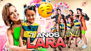 FESTA DE ANIVERSÁRIO DE 7 ANOS DA LARINHA NO BRASIL - lol surprise Familia da Re