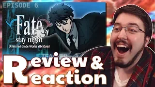 Fate/Stay Night UBW Abridged Ep 6 (Project Mouthwash): #Review and #Reaction