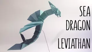 ORIGAMI SEA DRAGON LEVIATHAN (Anh Dao)