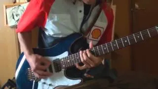 ルカルカ★ナイトフィーバーのソロ 　~playing guitar~ by どっかのshellの店員