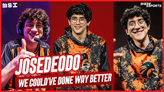 Josedeodo: "We got fewer scrims than we expected" | EST vs PSG | MSI 2024