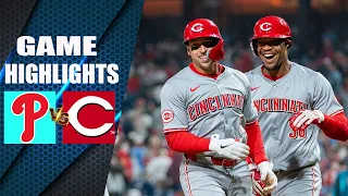 Cincinnati Reds vs Philadelphia Phillies GAME HIGHTLIGHT | MLB April 24 2023 | MLB Season 2024