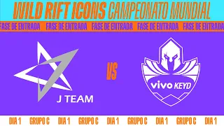 [Portuguese] J Team x Vivo Keyd | Wild Rift Icons - Fase de Entrada