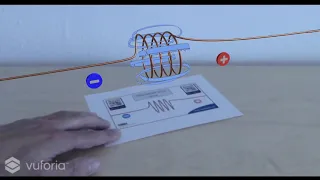 Augmented Reality with the App cg-physics AR