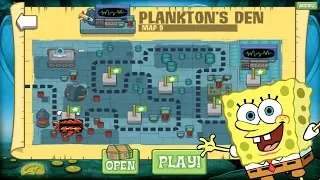 SpongeBob Atlantis SquareOff: Map 9 - Plankton's Den