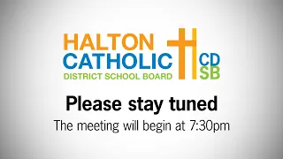 June 1, 2021 Board Meeting of the Halton Catholic District School Board