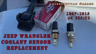 Jeep Wrangler JK Coolant Sensor Replacement, Do You Have a Code P0128?