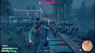 Days Gone - Sawmill Zombies Horde Boss Fight ( Days Gone PS4 )