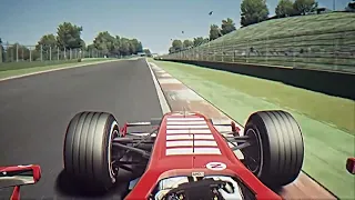 Michael Schumacher's 2006 San Marino GP pole lap - Assetto Corsa