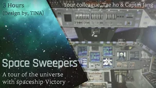 Spaceship Victory is ready. Please complete the mission to drive to the safe track. (Space Sweepers)