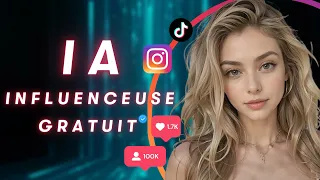 Créer une INFLUENCEUSE IA 100% GRATUIT (Tutoriel Instagram TikTok)