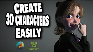 Creating 3D Characters Easily - Without Sculpting