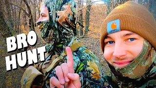 HUNTING with my BROTHER! Bowhunting Public Land in North Dakota