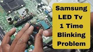 #led Samsung Model UA32T4450AKLXL One Time Blinking Problem | Led Tv Repairing Institute In Delhi