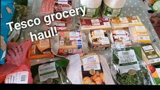 Tesco weekly groceries shopping haul and main meal plan || Family of four || W/C 18th March