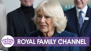 Camilla visits Birmingham Ballet School