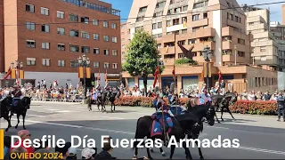 Desfile Día Fuerzas Armadas   -  Oviedo (25 / 05 / 2024)