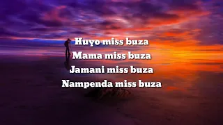 Rayvanny- Miss buza lyrics video