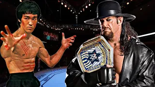 BRUCE LEE VS UNDERTAKER 😱🔥*WARZONE* (EA SPORTS UFC 4) UFC KNOCKOUTS | WWE | WWE WRESTLEMANIA | UFC