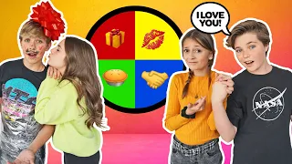LAST TO Say NO To The MYSTERY WHEEL Wins Challenge **She KISSED Her CRUSH** 💋|Hayden Haas