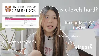 my *honest* A-LEVEL experience | A2 results reaction 2022, tips on surviving, sunway college