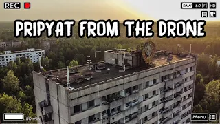 PRIPYAT FROM THE DRONE, BEAUTIFUL VIEWS