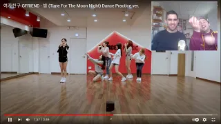 Kiwi's React to GFRIEND Dance Practices - Me Gustas Tu, Rough & Time for a Moon Night