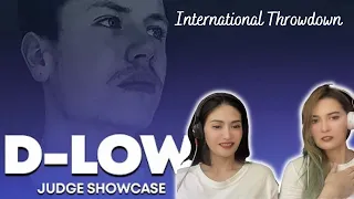 Our reaction to D-Low's Judge Showcase | International Throwdown | 🔥🔥🔥