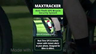 MaxTracker: Anti-Theft GPS Bicycle Security System Real-Time GPS & Motion Sensor #shorts