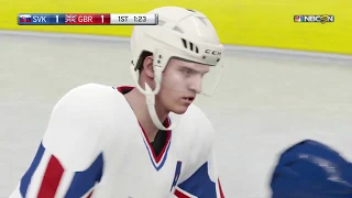 NHL 19 - Slovakia Vs Great Britain Gameplay - International Season Match