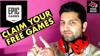 HOW TO CLAIM FREE GAMES FROM EPIC GAMES STORE : Full Tutorial 🔥🔥