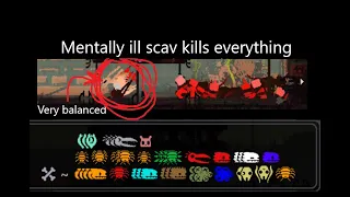 Rainworld - Mentally ill scav kills everything