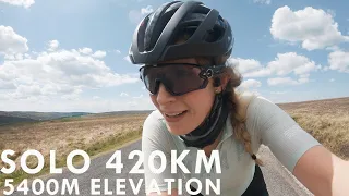 SOLO 420km Ride in a Day! (with a few problems!)