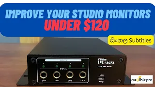 Improve your studio monitors under $120 | Thomann the t.racks DSP 4x4 Mini