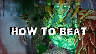 God of War Ragnarok - How to Beat - KING HROLF KRAKI (BERSERKER KING) BOSS