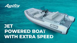 Agilis 355C - jet powered boat to ensure speed, stability and safety