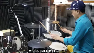 My Love - Westlife (drum cover by Love Kyaw Naing)