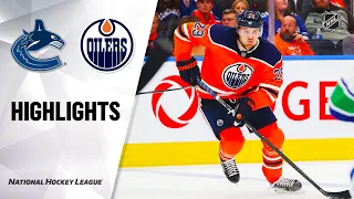 Canucks @ Oilers 10/7/21 | NHL Highlights