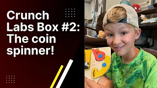 Crunch Labs Box #2: Unboxing the Coin Spinner! #markrober #crunchlabs