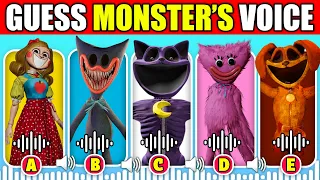 IMPOSSIBLE 🔊 Guess The Voice! | POPPY PLAYTIME CHAPTER 3, Smiling Critters Monsters