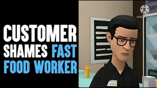 Customer Shames Fast Food Worker, Instantly Regrets It | Dhar Mann Animations