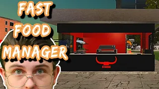 Buying A Hot Dog Stand! - #3 - Fast Food Manager - Gameplay/Commentary
