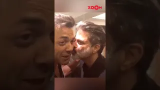 Salman Khan & Anil Kapoor poke fun during Bobby Deol's live session 😂 | #shorts