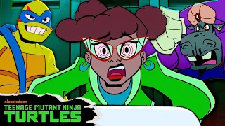 April Rescues Her School From A Viral App 📱 | Full Scene | Teenage Mutant Ninja Turtles